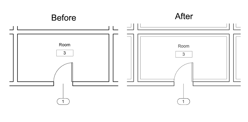 Room Finishes Update - Interior Wall Finishes Revit