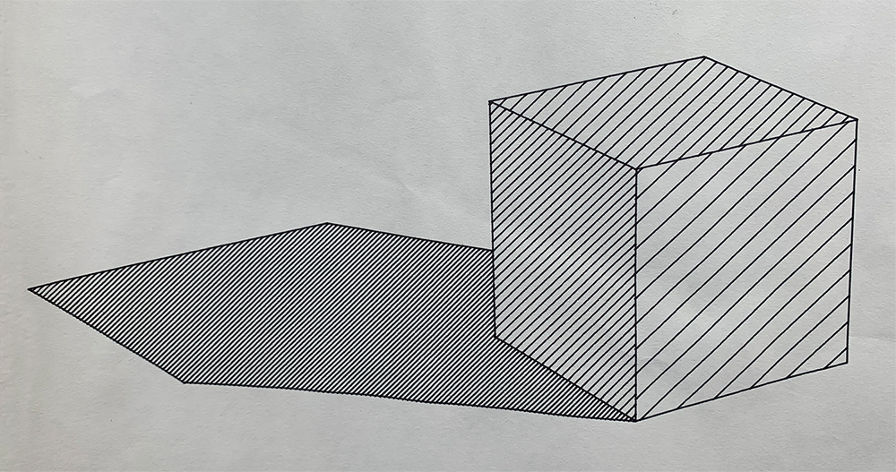 The resulting plotted cube