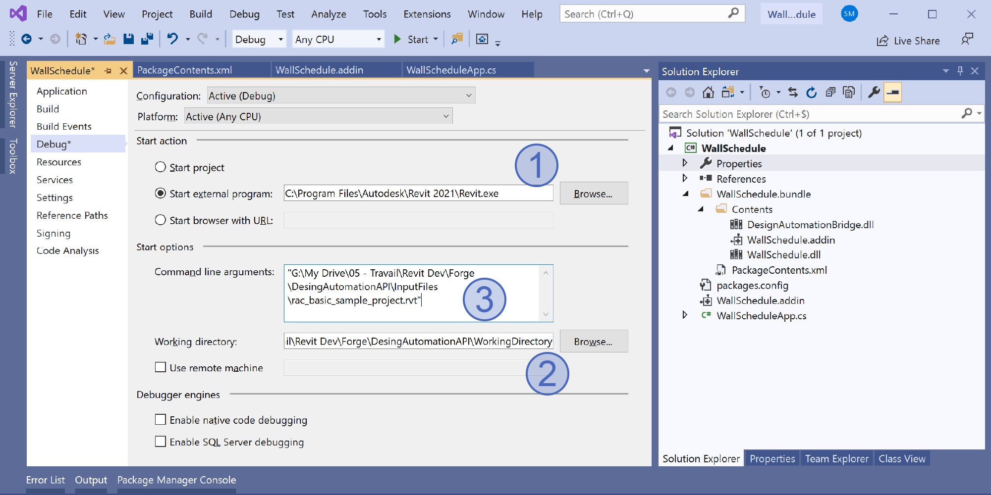 Visual Studio Configuration